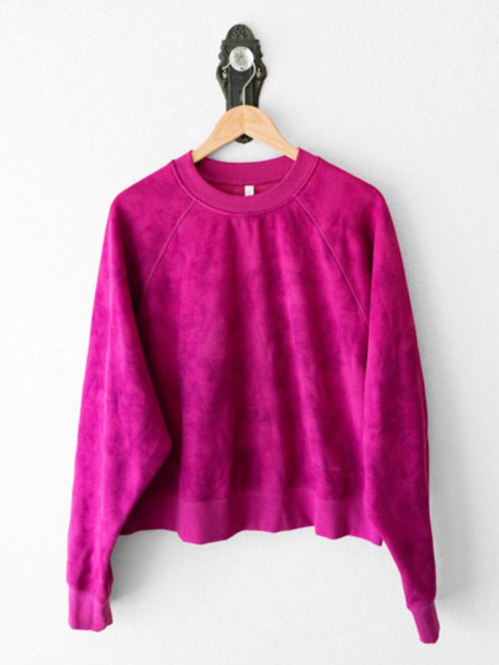 Fabletics Hot Pink Fuchsia Sweatshirt XXL Athletic Lounge Pullover Athleisure